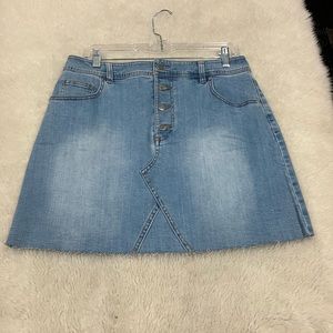 Womens Bar lll Jean Skirt
